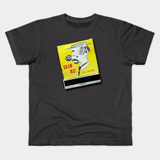 "Draw Me" Advert Matchbook Kids T-Shirt